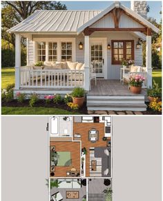 small house plans with porches and covered front porch