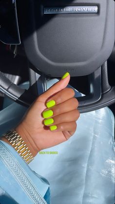 Long Nails With Short Thumb Nail, Short Gel Overlay, Neon Color Nails Acrylic, Neon Nails Gel Short, Acrylic Overlay Nails Natural French, Neon Orange Acrylic Nails Short, Dip Powder On Acrylic Nails, Square Gel Manicure, Gel Manicure Short Nails Summer