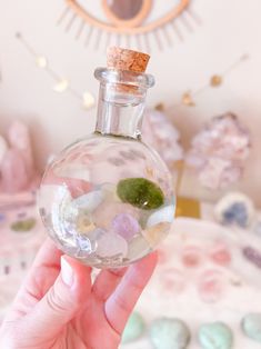 DIY Water Fairy Crystal Garden Crystal Fairy, Notes Diy, Instagram Sales, Water Fairy, Amethyst Sphere, Crystal Garden, Diy Water, Bottle Corks, Angel Aura Quartz