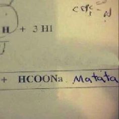 a paper with some writing on it that says hcoon and matotate