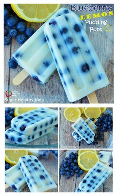 blueberry lemon pudding pops recipe