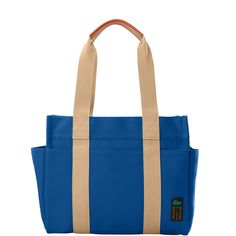 Everyday Essentials   Take what you need everywhere you go with this lightweight adventure-ready look, crafted from 100% Egyptian cotton canvas, woven in Italy, with various pockets for all your essentials. Blue Shoulder Bag With Functional Pockets, Versatile Blue Bags With Functional Pockets, Outdoor Canvas Tote Bag With Removable Pouch, Functional Blue Canvas Bag, Blue Canvas Bag With Removable Pouch, Blue Shoulder Bag With Pockets For Outdoor Activities, Blue Bags With Functional Pockets For Outdoor Use, Versatile Blue Canvas Bag For Everyday, Blue Bags With Pockets For Weekend Trips