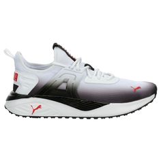 Puma Pacer 23 Mens Lightweight Running Shoes Athletic Gym Sneakers White/Black Fade/Red Refresh Your Active Wardrobe With The Pacer 23 Running Shoe From Puma. The Lightweight Design, Tpu Foot Cage And Cushioned Midsole Provide A Stable, Supportive Base. Features Textile Upper Lace-Up Closure Round Toe With Bumper Padded Collar Textile Lining Cushioned Footbed Foam Midsole Rubber Sole Brand New W/Box Ships In 3-5 Business Days After Payment Cross-Posted/Inventory May Sell Out All Items Sold By Au Gym Sneakers, Black Fade, Lightweight Running Shoes, Fade To Black, Pumas Shoes, Sell Out, Running Shoe, Sneakers White, Shoes Athletic