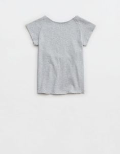 Aerie Ribbed Open Back T-Shirt Open Back, American Eagle Outfitters, American Eagle, Women Jeans, T Shirts, T Shirt