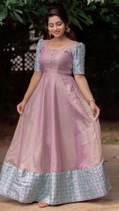 Frock Designs For Women, Heidi Cartoon, Langa Blouse, Anarkali Designs, Frock Designs