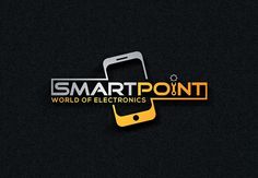 the logo for smart point world of electronics, which is designed to look like an electronic device