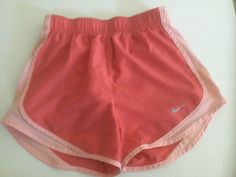 NIKE | Dri-Fit Running Shorts XS Salmon/Orange. Excellent condition Casual Orange Athletic Shorts For Training, Sporty Orange Athletic Shorts For Workout, Orange Athletic Shorts For Summer Sports, Orange Sporty Athletic Shorts For Workout, Orange Sportswear Shorts For Gym, Nike Shorts Colorful, Orange Athletic Shorts For Sports, Athletic School Outfits, Orange Sportswear Shorts For Sports