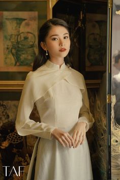 Chic Outfit Aesthetic, Bossy Outfit, Dress Outfits Party, Cape Wedding Dress, Chinese Style Dress, New Aesthetic, Outfit Chic, Womenswear Fashion