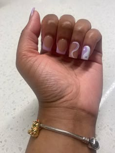 #nails #frenchtip Nail Inspo Short Purple, Nails Ideas For 12-13, Nails Ideas Purple Lavender, Nail For 11 Year, Nail Designs For 11 Yr, Nail Ideas For Kids Simple, Short Purple Acrylics, Purple Nail Designs Short Nails, Short Summer Nail Ideas Gel