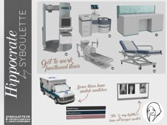 an image of medical equipment with instructions for the design and layouts to use in this project