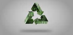 the logo for green cleaning services and zero waste invents, which includes recyclable leaves