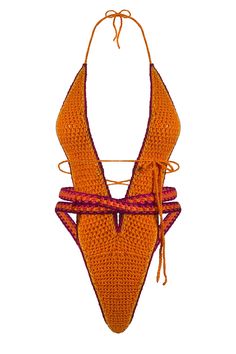 TANIJAYLAUNCH BODYWRAP Hera V-neck Crochet Bodywrap Bow Hair Tie, Super Easy Crochet, Crochet Bow, Crochet One Piece, Body Wraps, Retro Designs, Bow Hair, Hair Tie, One Piece Swimwear