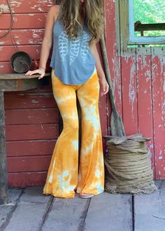 Casual Cotton Flares For Summer, Casual Cotton Summer Flares, Trendy Summer Full-length Flares, Trendy Summer Cotton Flares, Hippie Full Length Bottoms For Fall, Hippie Style Full Length Bottoms For Fall, Hippie Style Full-length Bottoms For Fall, Casual Flare Cotton Yoga Pants, Summer Cotton Full-length Flares