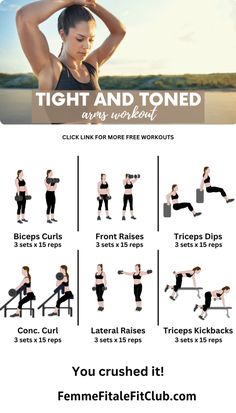 a poster showing how to do squat and tone workouts for the entire body, with instructions