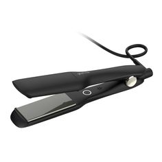 Discover the max styler - our wide plate, 2" professional performance styler with dual-zone technology and 70% larger plates.* Harnessing two new generation heat sensors for consistent heat distribution, the new ghd max flat iron is ideal for styling long, thick and curly hair types in half the time.** Enjoy 80% more shine† and up to 2x less frizz†† for a long-lasting, salon-quality finish. For up to 3x less frizz††, pair the ghd max styler with the ghd straight on - straight & smooth spray. No Long Thick Curly Hair, Flat Irons Best, Flat Iron Hair, Heat Protectant Hair, Hair Styling Tool, Ceramic Flat Iron, Iron Hair, Hair Straighteners Flat Irons, Curly Hair Types