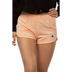 Champion Women's Gym Shorts 100% Cotton Size L Certain Peach The Women's Rwss Gym Shorts Delivers Comfortability For Everyday Wear. * 100% Cotton * Elastic Waistband * Small C Logo On The Bottom Left Waist: 16.5 Inch Inseam: 2.5 Inch Front Rise: 12 Inch Orange Bottoms With Built-in Shorts For Loungewear, Orange Short Bottoms For Loungewear, Orange Short Loungewear Bottoms, Casual Peach Bottoms For Summer, Orange Loungewear Bottoms With Built-in Shorts, Orange Summer Loungewear Bottoms, Peach Short Length Bottoms, Orange Athleisure Shorts For Spring, Peach Shorts For Summer