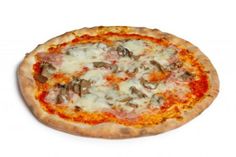 Pizza al Prosciutto e funghi Rezept Prosciutto Hot Honey Pizza, Mushroom Prosciutto Pizza, Pizza Prosciutto, Burrata Pizza Prosciutto, Arugula Proscuitto Pizza, Pizza Margherita, Mozzarella