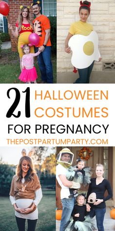 halloween costumes for pregnant women and children