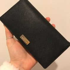 Amazing Black Wallet That Is Brand New And Never Used. Tags Still On. Luxury Kate Spade Wallets For Daily Use, Kate Spade Wallet, Black Wallet, Kate Spade Bags, Kate Spade Bag, Continental Wallet, Wallets, Kate Spade, Bag Lady