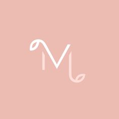 the letter mj is made up of two letters, one white and one pink