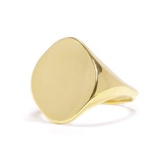 large signet ring – diana mitchell Ring Hand, Hand Engraving, Signet Ring, Statement Ring, Statement Rings, Hand Carved, Gold Rings, Gemstone Rings, Initials