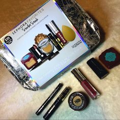 Sephora Favorites Starlet Stash Minis Collection Makeup Bag; Includes All Items Excluding The Beauty Blender Sephora Minis, Collection Makeup, Makeup Sephora, Sephora Favorites, Sephora Beauty, Sephora Makeup, Beauty Blender, Beauty Bag, Makeup Lover