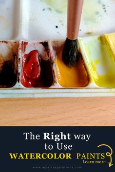 the right way to use watercolor paints learn more with these easy tips and tricks