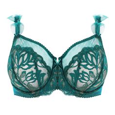 Full-cup bra lace DITA VON TEESE Gwendoline Floral Bra, Lingerie Drawer, Full Cup Bra, Bra Lace, Dita Von, Dita Von Teese, Cup Bra, Velvet Bow, Stretch Lace