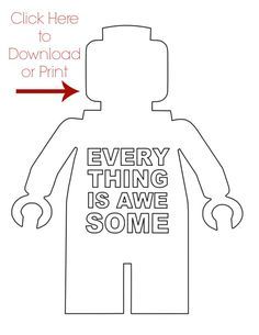 a lego man with the words'every thing is awesome some'and an arrow pointing to