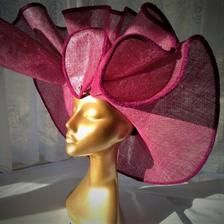 Dare to be Different Sensational Designer Fuchsia | Etsy Luxury Pink Fitted Fascinator, Luxury Pink Fascinator, Elegant Pink Curved Brim Fascinator, Luxury Pink Brimmed Fascinator, Pink Feather-trimmed Costume Hats For Royal Ascot, Statement Hat, Fuchsia Flower, Vintage Elegant, Royal Ascot