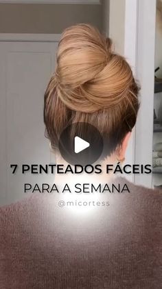 Hair Stail, Hairstyle Tutorial, Funky Hairstyles, April 15, Hair Videos, Diy Hairstyles, Fashion Makeup, Hair Tutorial, Hair And Nails