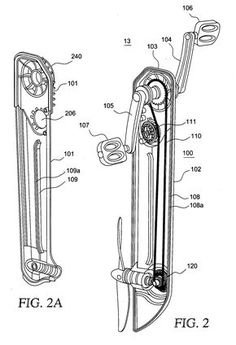 an image of the front and back end of a bicycle, with parts attached to it