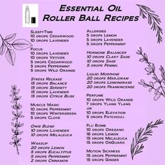 Here at The Natural Marketplace, we carry ROLLER BALL Bottles so you can make all these amazing ESSENTIAL OIL Blends!! Drop in and grab those PLANT THERAPY Essential Oils and some Roller Ball Bottles to make all the NATURAL remedies you need to address those pesky health issues!!💜 Roller Ball Oil Blends, Essential Oil Roller Ball Recipes, Roller Ball Essential Oil Recipes Perfume, Anti Itch Essential Oil Roller, Migraine Essential Oil Blend Roller, Essential Oil Roller Bottle Recipes Diy, Essential Oils Roller Bottle Recipes, Roll On Essential Oil Recipes, Essential Oil Perfume Recipes Roller