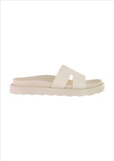 The new slide you need in your closet: BERTINI. This slide on sandal is crafted of PVC material and is so comfortable, you won't want to take them off. BERTINI's footbed follows the contours of your natural foot, ensuring comfort in every single step. Something you never knew you needed! Mia Shoes, Slides Sandals, Kids Sale, Slide On, Pvc Material, Fashion Hair, Slide Sandals, Low Heels, Sale Items