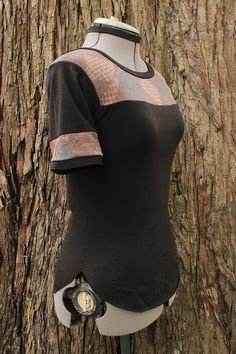 Black & Argyle Square-neck Top. Lightweight T-shirt W Argyle Accents and Stripe Sleeves. Retro Inspired, but Made to Measure in All Sizes. - Etsy Square Neck Top, Striped Sleeve, Retro Inspired, Square Neck, San Francisco, T Shirts For Women, T Shirts, Square, T Shirt