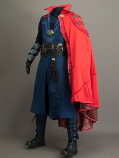 *If the shoes are needed, please click HERE to add them to your order. 
Purchased via this link for getting this costume in 5-7 days:
Click here to get ready to ship 103 size Doctor Strange costume
Includes:cloak,sleeveless robe,inside robe,pants,cuffs,belts,necklace,boots (optional)Material:velvet,cotton,satin,lace,pleather denim
Size:all size
*Necklace updated on July 26, 2022. Tips: You need to buy the CR927 button battery*2 yourself since it can't be delivered.
*Please kindly note, that the Doctor Strange Costume, Sleeveless Robe, Stephen Strange, Short Torso, Dr Strange, Cuffed Pants, Tights Outfit, Metal Accessories, Doctor Strange