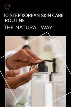 This 10-step Korean skincare routine features natural products containing ingredients without harmful chemicals, and also DIY recipe options for each step. https://athomespaday.com/korean-skin-care-routine/ Diy Vitamin C Serum, Korean Skin Care Routine, Diy Face Cream, Korean 10 Step Skin Care