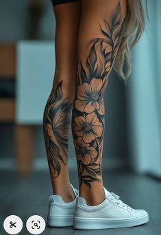 #BEAUTY ,#REALATIONSHIPS #Fashion #Outfits #Winter Outfits #Animals Leg Female Tattoo, Lady Sleeve Tattoo, Feminin Leg Tattoo, Peony Arm Tattoos For Women, Bicep Women Tattoo, Womans Arm Sleeve Tattoo, Floral Tattoo Leg Sleeve, Floral Arm Sleeve Tattoos For Women, Feminine Tattoos Leg