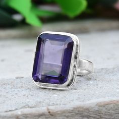 Welcome to manisha_jewels
We give you 10% discount all products,
Buy this ring, please click the link. Natural Stone Texture, Purple Gemstones, Stone Texture, Gifts For Sister, Amethyst Gemstone, Ring Jewelry, Silver Turquoise, Stone Ring, Gifts For Teens