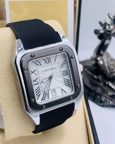 Nice Jewelry, Cartier Santos, Casio Watch, Amazing Jewelry, Cartier, Quick Saves, Design, Santos