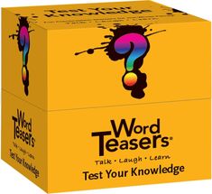 the word teaser's test box is shown