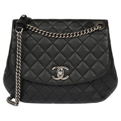 Chanel Black Quilted Lambskin Large Daily Supple Classic Single Flap Bag Brand- Chanel Model- Large Supple Classic Single Flap Bag Product Type- Crossbody, Shoulder Serial Number- 23412075 Age- Circa 2016 Accompanied By- Chanel Dust Bag, Box Colour- Black Hardware- Silver Material(s)- Lambskin Leather Authenticity Details- Date Stamp Height- 20cm Width- 27cm Depth- 8cm Strap Drop- Single: 55cm Double: 31cm Interior- Burgundy Textile Closure- Turn Lock Country of Origin- Italy Condition Rating- Excellent Exterior Condition- The exterior is in excellent condition with light signs of use. Interior Condition- The interior is in excellent condition with light signs of use. Hardware Condition- The hardware is in excellent condition with light signs of use. Corner Condition- The corners are in ex Large Chanel Flap Bag, Chanel Black Classic Flap, Chanel Xl Flap Bag, All Black Chanel Bag, Chanel Crossbody, Chanel Vintage Classic Double Flap Bag Quilted Lambskin Medium, Chanel Model, Black Quilt, Chanel Black