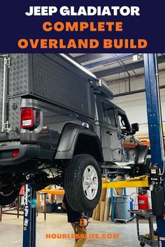 Jeep Gladiator overland build series on YouTube After 4