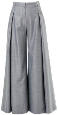 Formal Wide Leg Pants With Belt Loops, Formal Wide Leg Pants With Pockets, Formal Wide-leg Pants With Pockets, Elegant Wide Leg Culottes With Pockets, Chic High-waisted Wide Leg Pants With Side Slits, Wide Leg Bottoms With Side Slits For Evening, Formal Full-length Bottoms With Side Slits, Wide-leg Workwear Pants With Side Slits, High-waisted Wide Leg Pants For Evening With Pockets