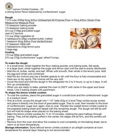 the recipe is shown with instructions for how to make cookies and other things in it