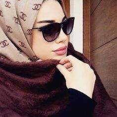 Hijab Outfits, Cute Muslim Couples, Hijab Styles, Hair Cover, Hijabi Fashion, Muslim Girls, Niqab, Beautiful Hijab, Hijab Style