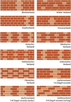 brick wall pattern with different colors and sizes