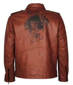 US Leather Mart, a Port of Trendy Leather Jackets. Shop Monster Biker Mens Brown Ghost Rider Leather Jacket at a Fair Price. Brown Punk Leather Jacket For Biker Events, Brown Leather Punk Outerwear, Monster Ghost, Trendy Leather Jacket, Leather Jacket Style, Leather Jacket Outfits, Vegan Leather Jacket, Biker Leather, Vintage Leather Jacket