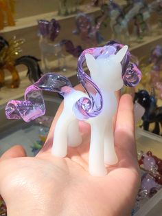 Are you looking for a unique and stunning gift for yourself or someone special?  Look no further than this amazing glass Craft ornaments that is a "My little pony "that you can put it anywhere in your home/office/store/school apartment and so on.  This craft ornament is not only a piece of home goods, but also a piece of art that will mesmerize you with its three- dimensional interior design that changes with the light. It is made of soda lime silica glass and various colored glass techniques th My Little Pony Gifts, Pony Craft, Gift Ideas Aesthetic, School Apartment, Home Made Christmas, Soda Can Crafts, Craft Ornaments, Random Crafts, Office Store