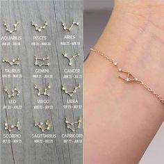 Gifts For Libra Woman, Zodiac Pattern, Libra Jewelry, Constellation Jewelry, Zodiac Bracelet, Birthday Bracelet, Trendy Bracelets, Zodiac Star Signs, Classic Earrings